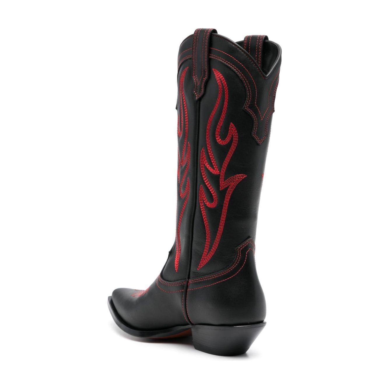 SONORA Boots Black SANTAFE35CALFBLACK