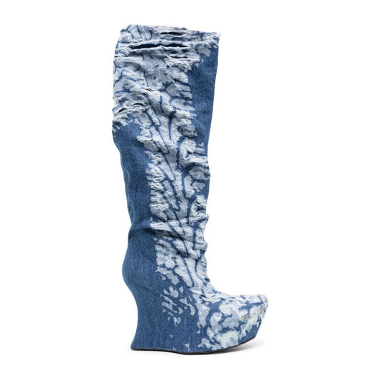 MASHA POPOVA Boots Blue MPAW23-704INDIGOBLUE