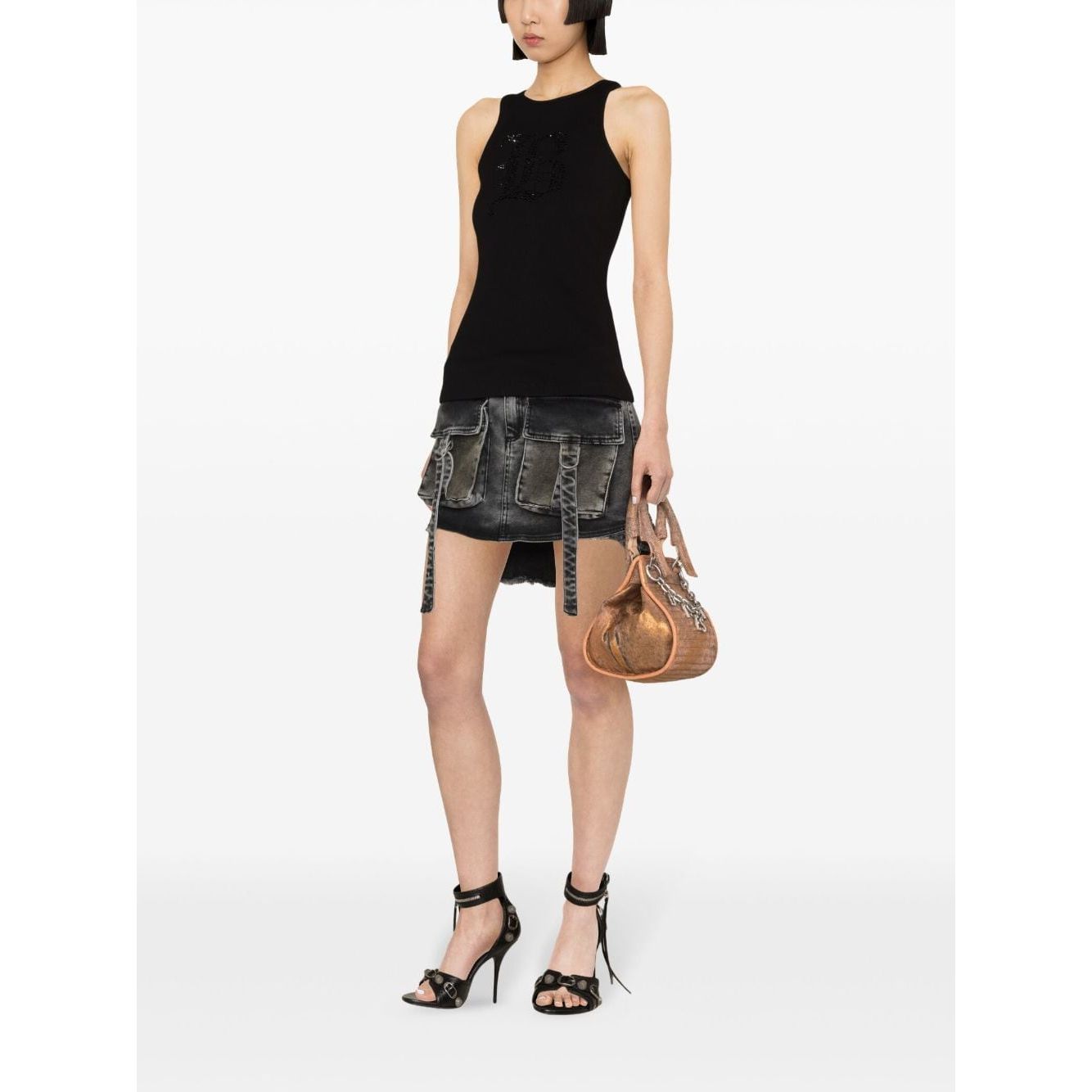 Blumarine Top Black Topwear