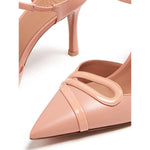 Malone Souliers With Heel Powder BONNIE804PEACH