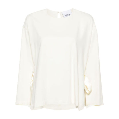Erika Cavallini Semi-Couture Top White