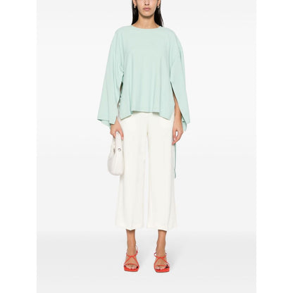Erika Cavallini Semi-Couture Trousers White