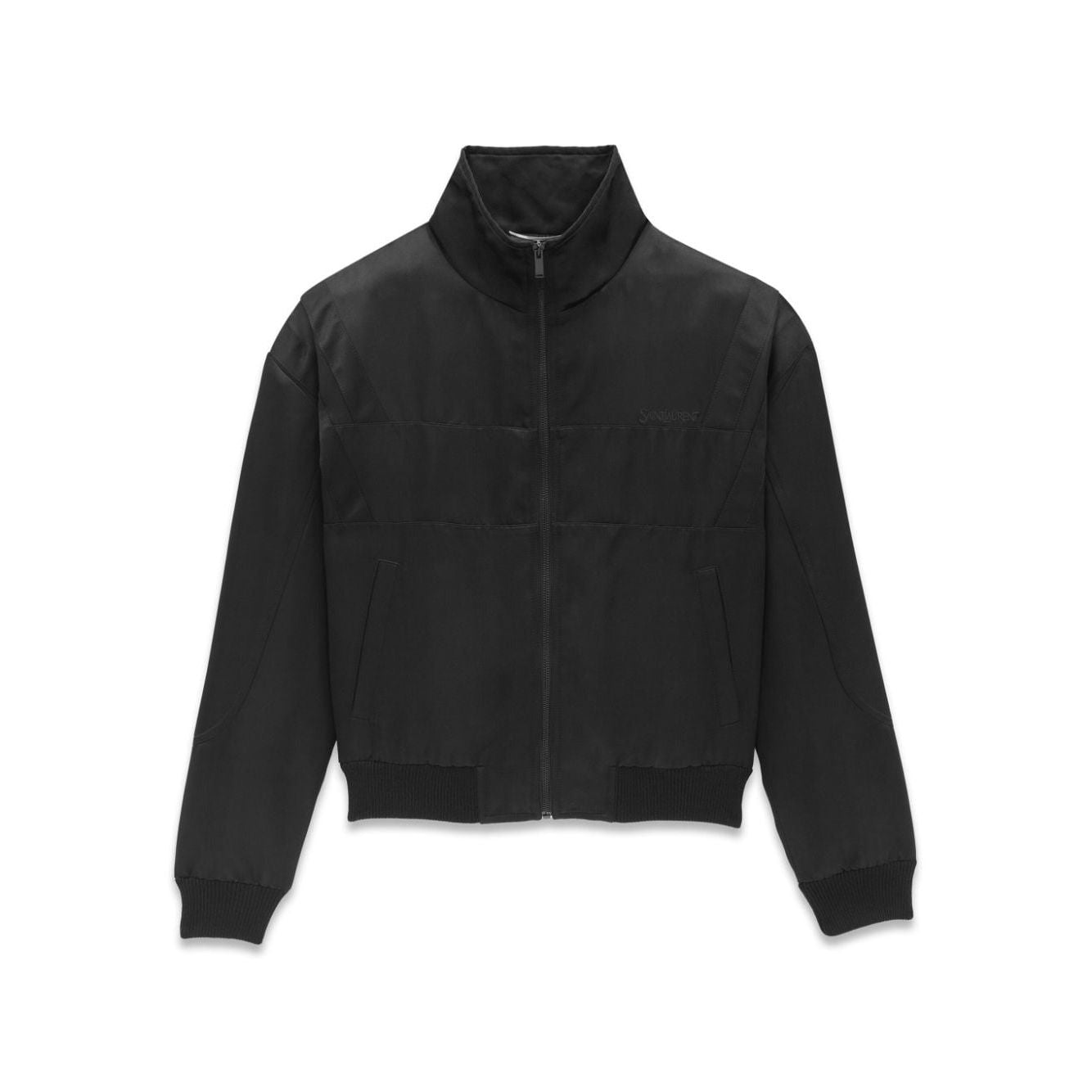 Saint Laurent blouson in satin