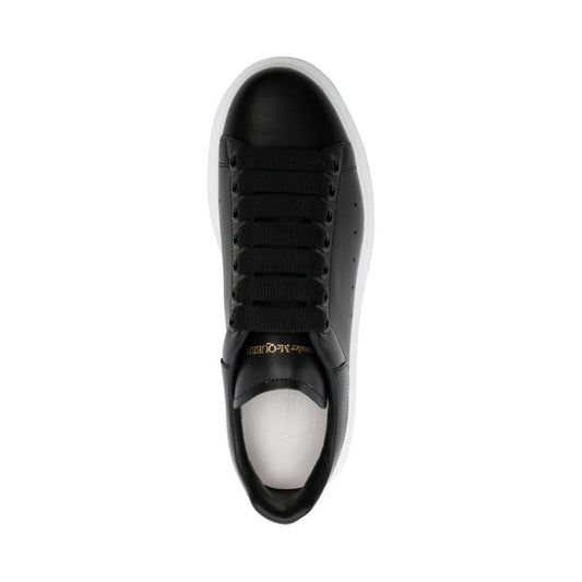 Alexander McQueen Black Leather Sneakers 553770WHGP01000-AI24
