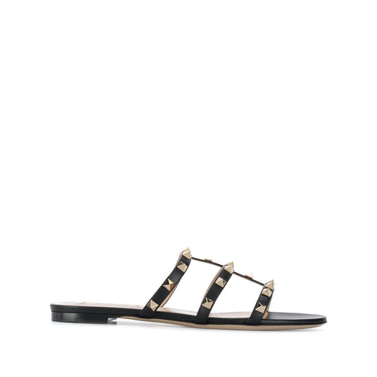 Valentino Garavani Rockstud Low Slide Sandal in Calfskin 5W2S0C49VOD0NO-AI24
