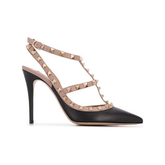 Valentino Garavani 105mm Rockstud leather pumps 5W2S0393VODN91-AI24