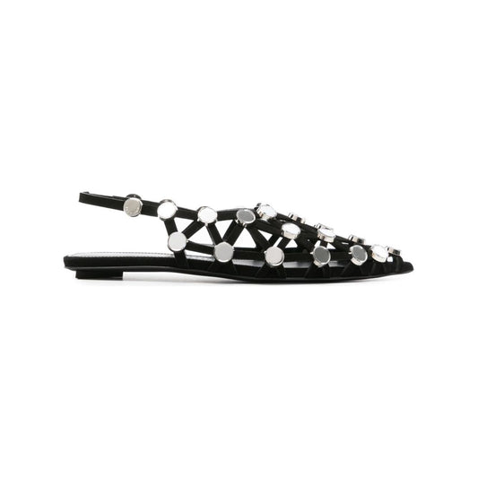 The Attico Flat shoes Black 246WS801L007SR100