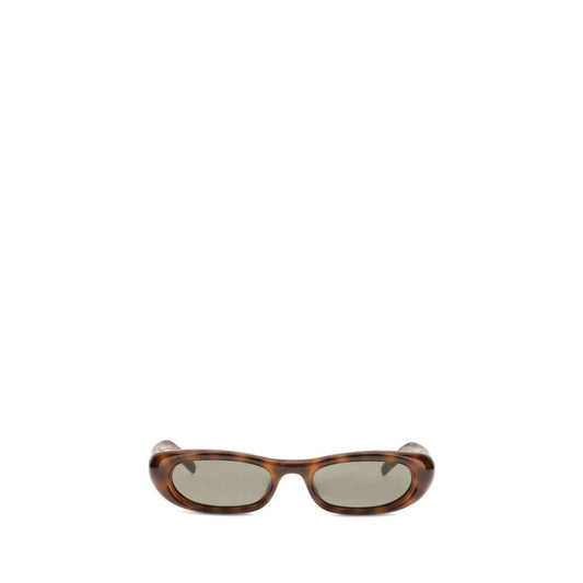 Saint Laurent Brown Acetate Sunglasses