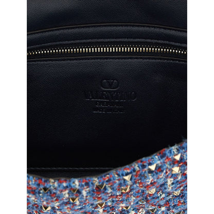 Valentino Garavani Blue Polyester Crossbody Bag