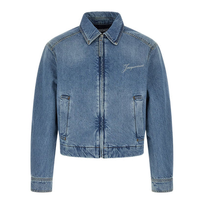 Jacquemus Blue Cotton Denim Jacket
