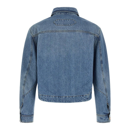 Jacquemus Blue Cotton Denim Jacket