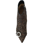 Jimmy Choo Amethyst Mix Hanover Heeled Glitter Boots Jimmy Choo Dark Slate Gray