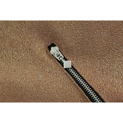 La Maison du Couturier Brown Leather Jacket Vest Coats & Jackets