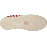 Dolce & Gabbana Stripe Print Studded Loafers WOMAN LOAFERS Dolce & Gabbana Gray