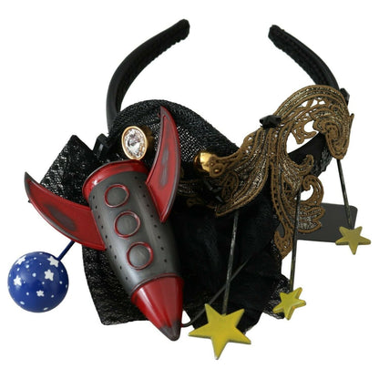 Dolce & Gabbana Rocket Crystal Stars Tiara Diadem Headband Diadem