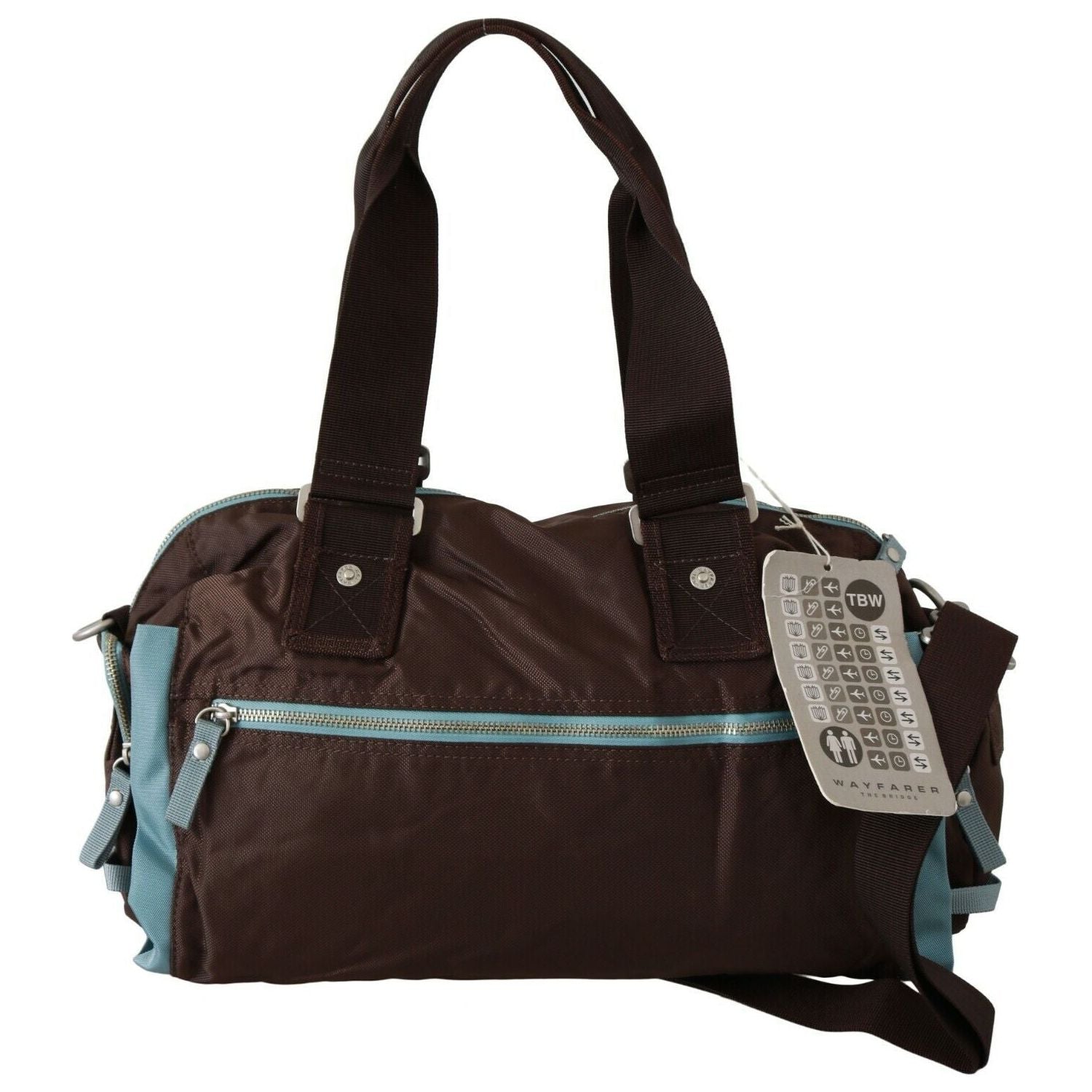 WAYFARER Brown Handbag Duffel Travel Purse