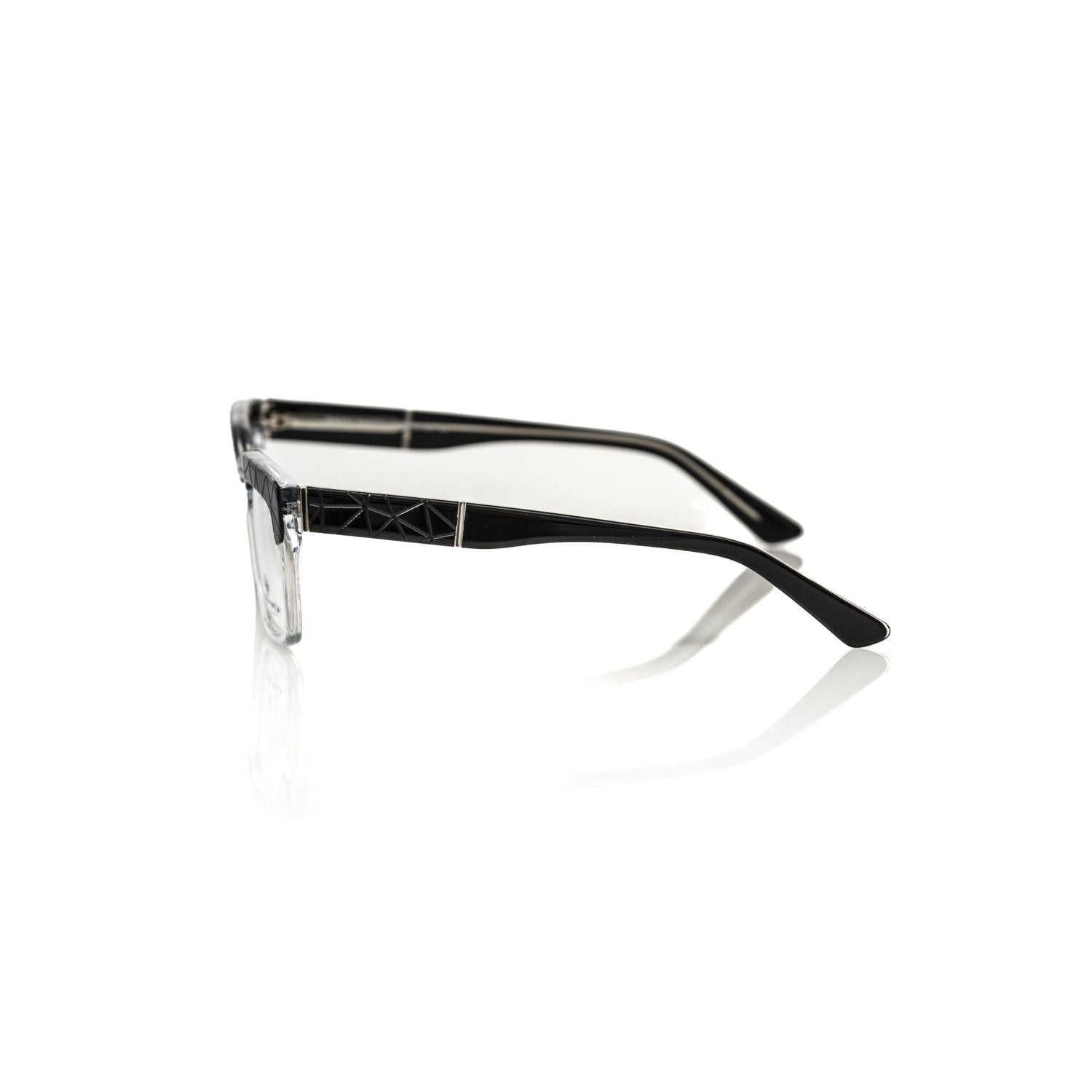 Frankie Morello Black Acetate Glasses Frame