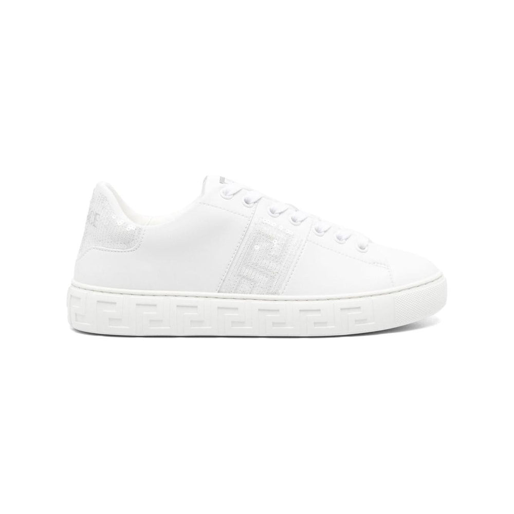 Versace Greca-embellished Sneakers 10135681A115481W010