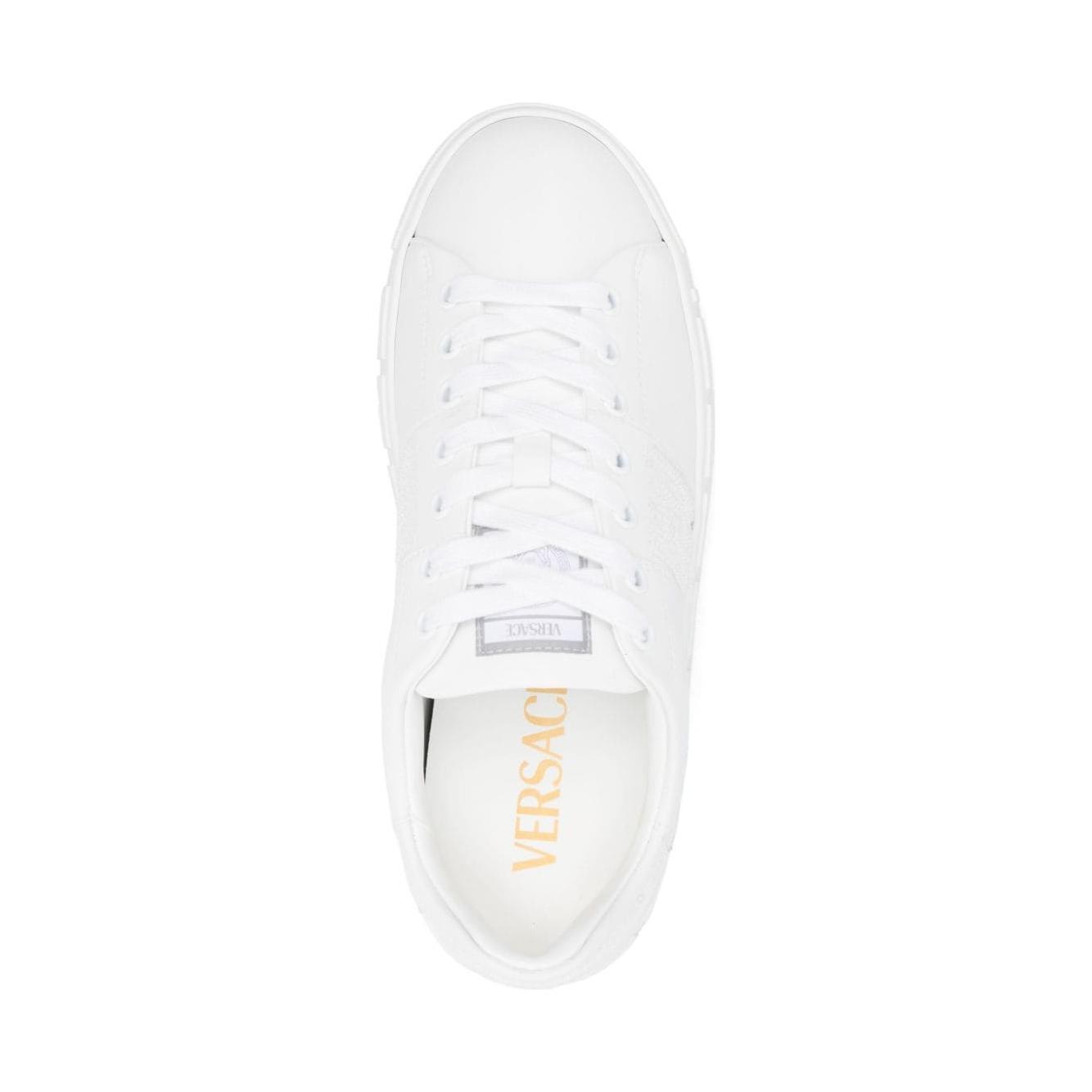 Versace Greca-embellished Sneakers 10135681A115481W010