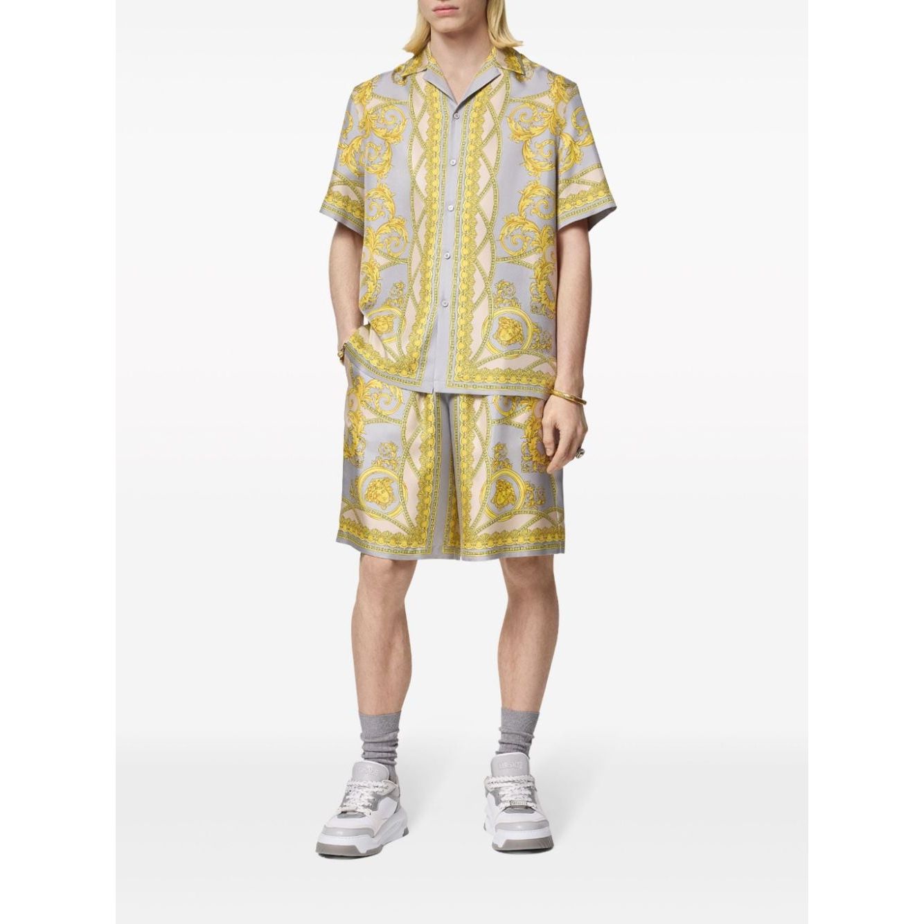 Versace La Coupe des Dieux silk shorts