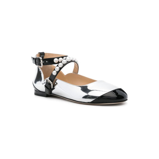 MACH & MACH Flat shoes Silver S0831010SPEC10