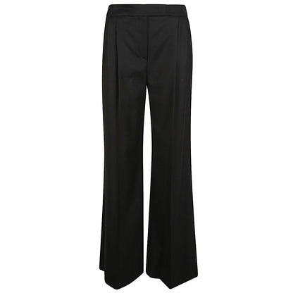 Via Masini 80 Trousers Black Trousers