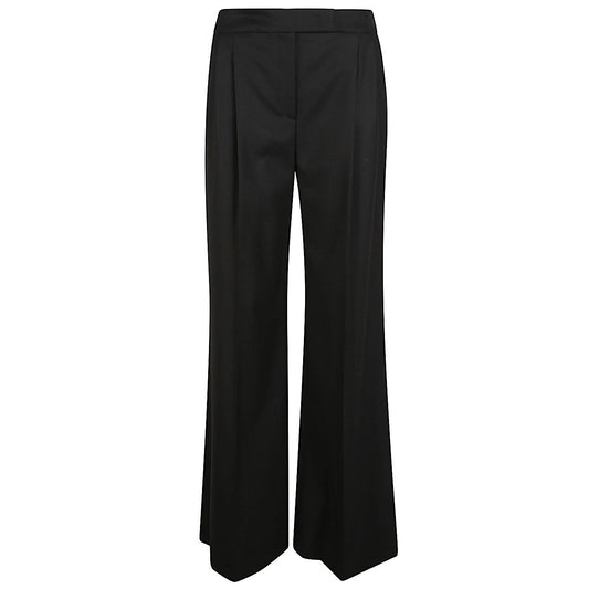 Via Masini 80 Trousers Black Trousers