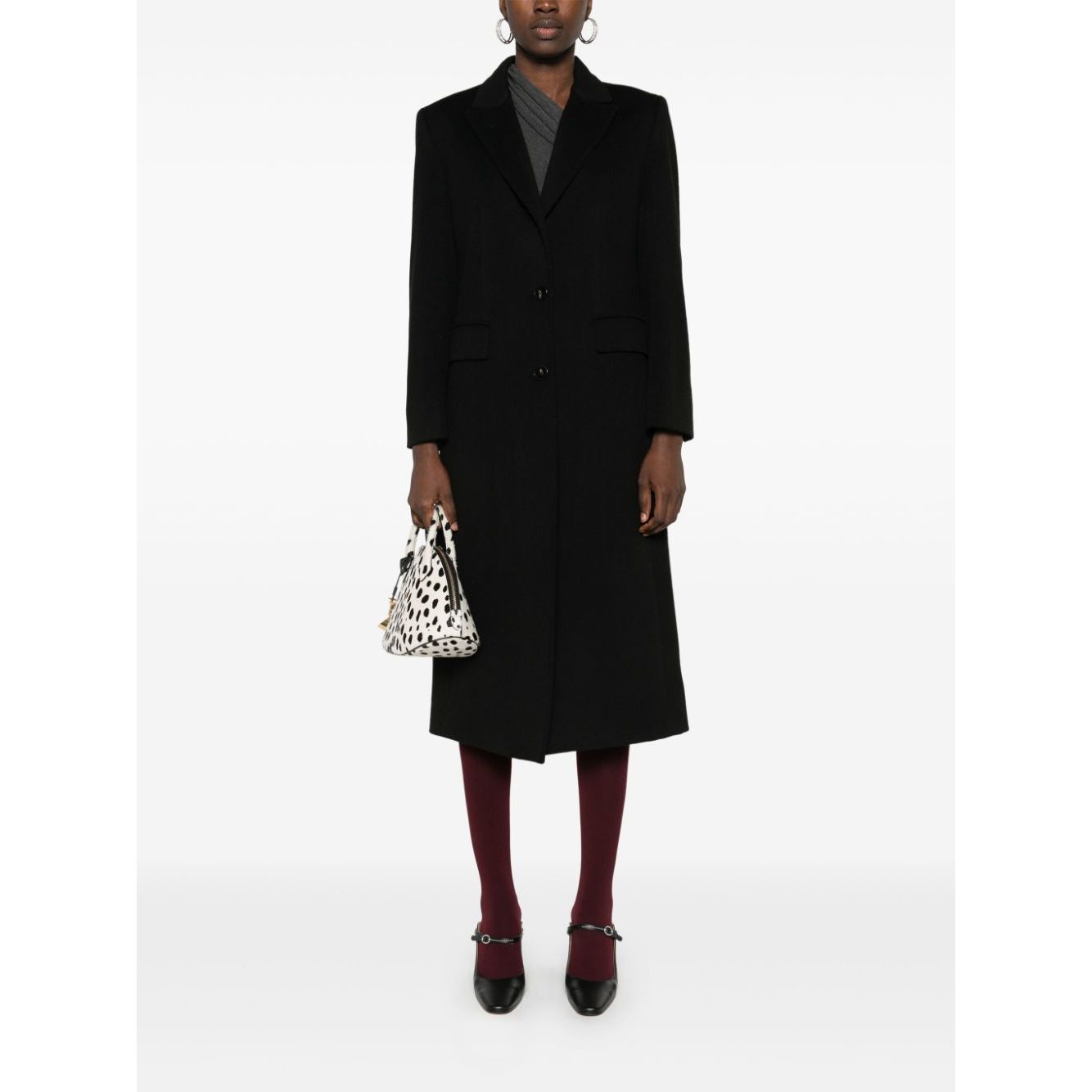 Alberto Biani Coats Black Jackets