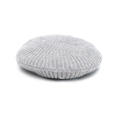 Ganni Ribbed wool hat