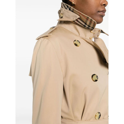 Burberry Short Kensington Heritage cotton trench coat