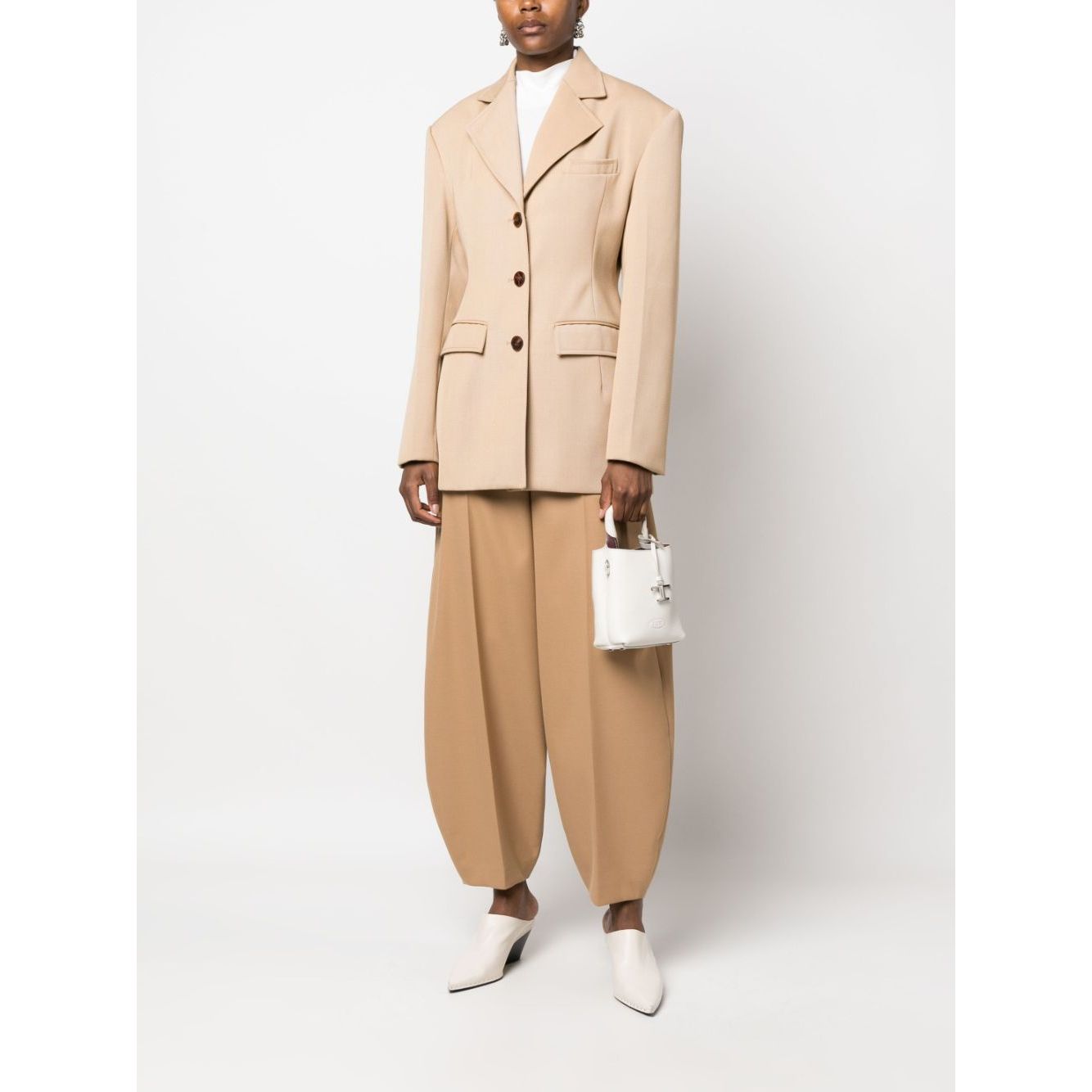 Tod's debossed-logo leather mini bag