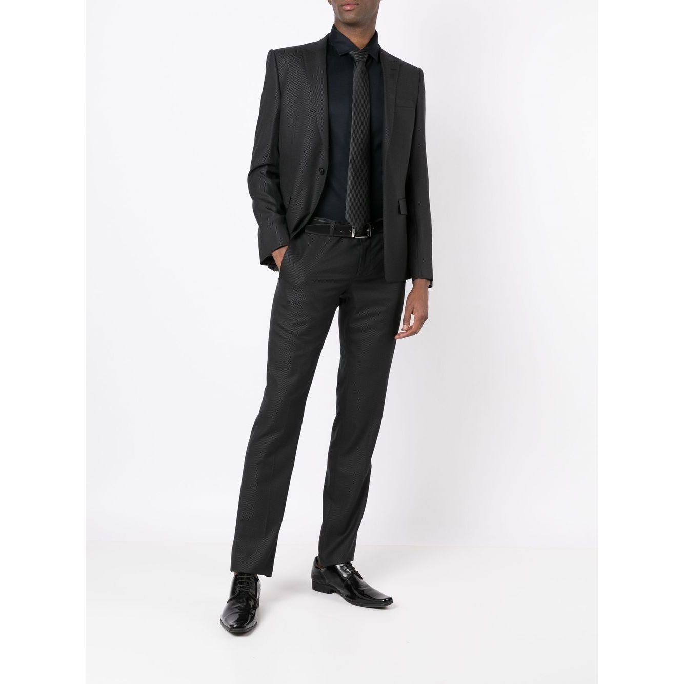 Emporio Armani long-sleeve poplin shirt