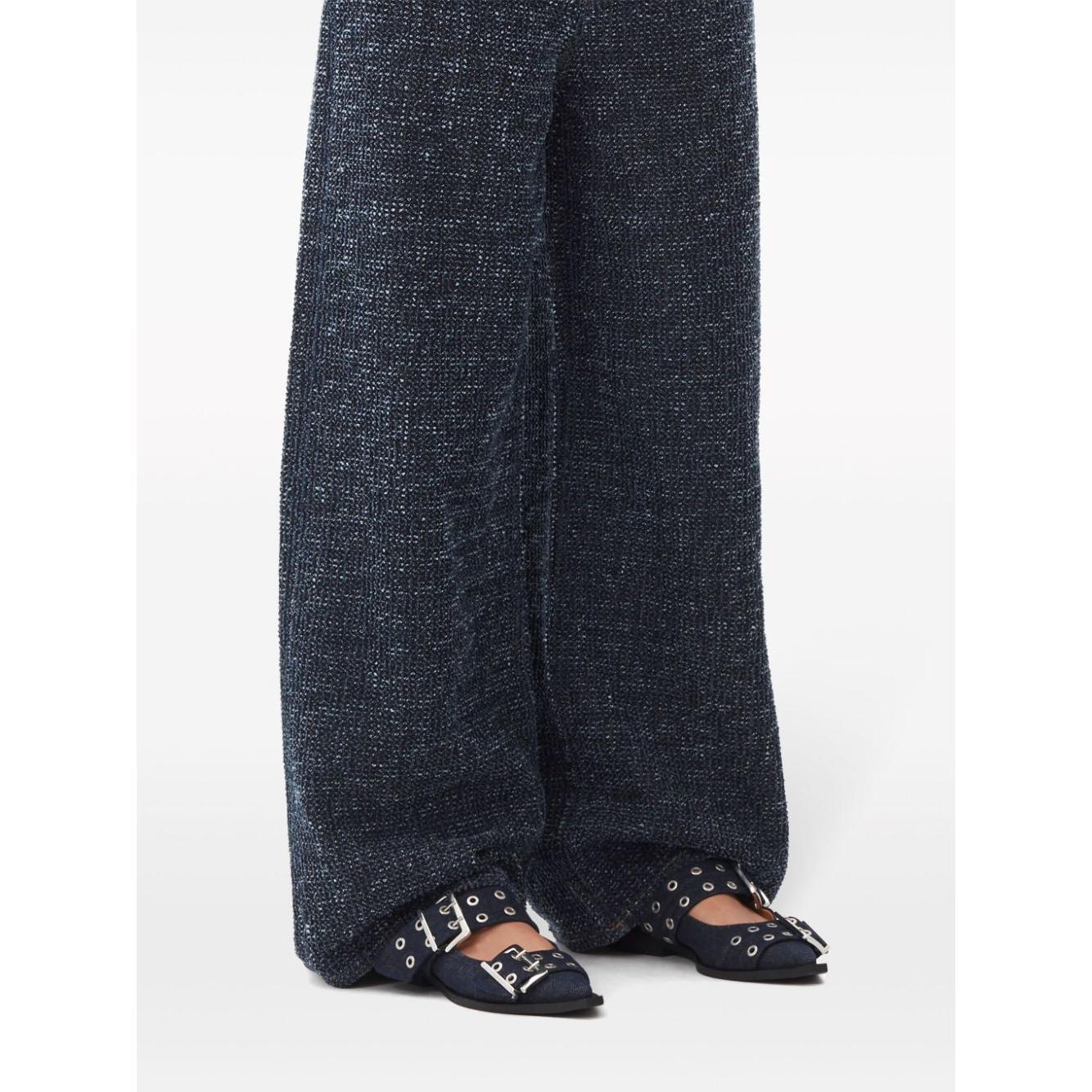 Ganni Denim Feminine Buckle Ballerinas S2797642-P25