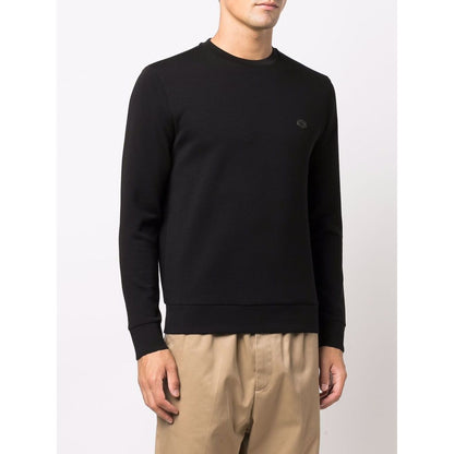Emporio Armani logo-patch crew-neck Sweatshirt