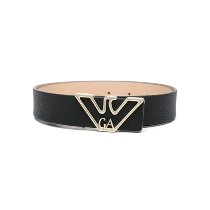 Emporio Armani logo-buckle belt