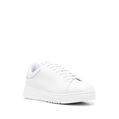 Emporio Armani leather low top sneakers Sneakers