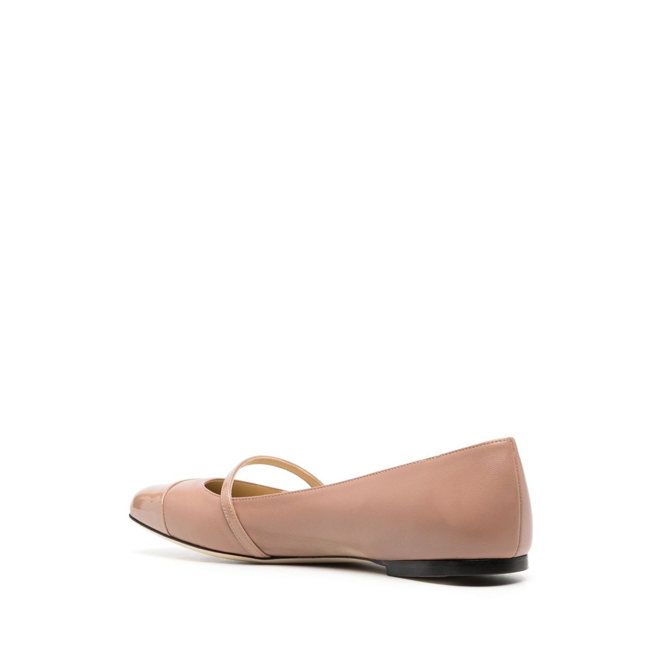 Jimmy Choo Elisa leather ballerina shoes Flat Shoes