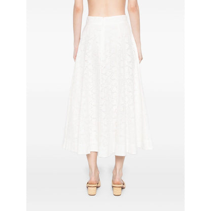 Zimmermann Crush embroidered midi skirt Skirts