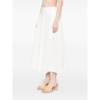 Zimmermann Crush embroidered midi skirt Skirts