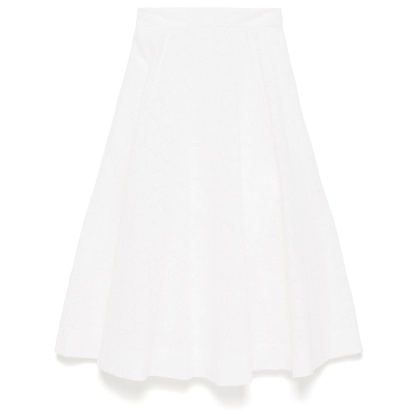 Zimmermann Crush embroidered midi skirt Skirts