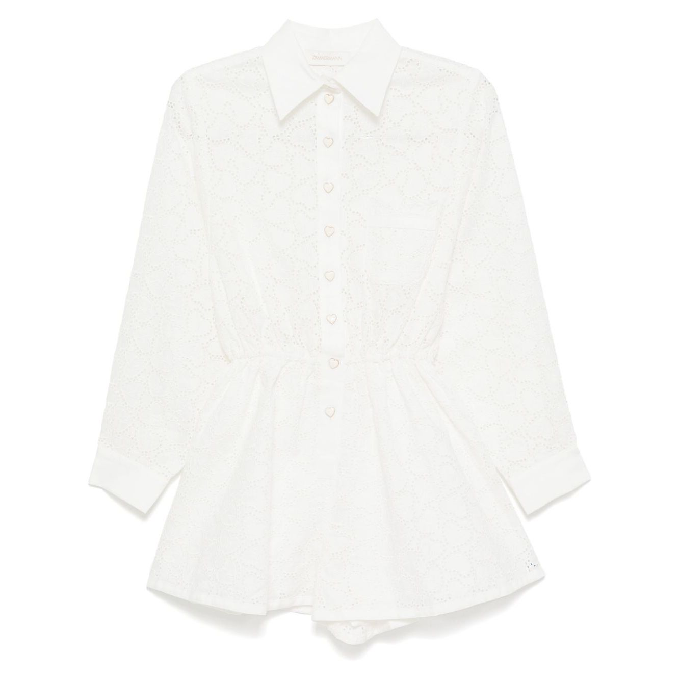 Zimmermann Crush embroidered jumpsuit