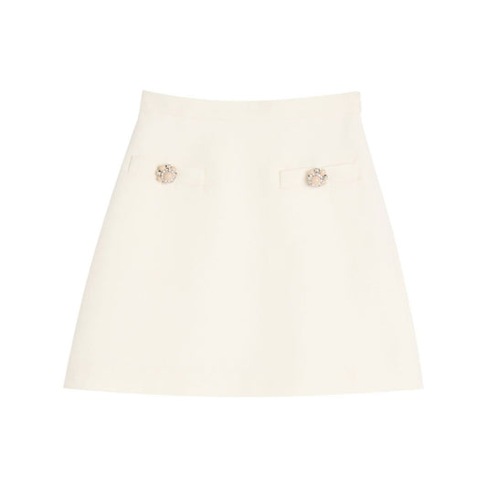 Valentino Crepe Couture Skirt