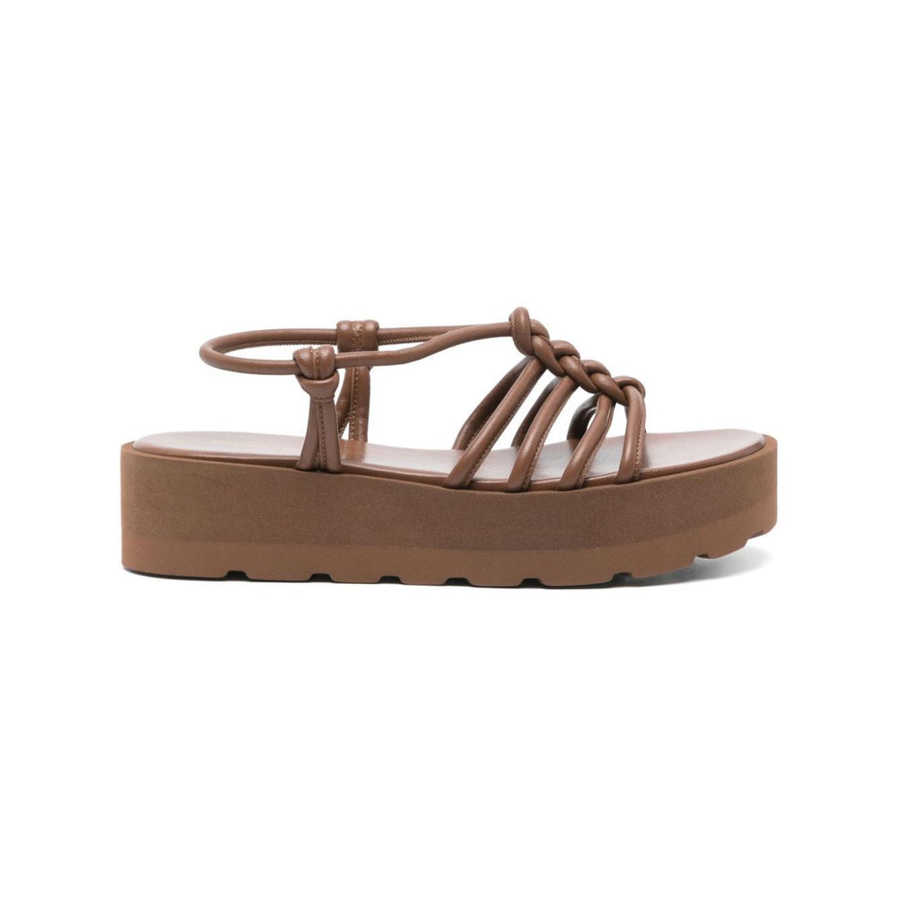 Gianvito Rossi Sandals Leather Brown G3252205GOMNAPCUOI-P25