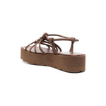 Gianvito Rossi Sandals Leather Brown G3252205GOMNAPCUOI-P25