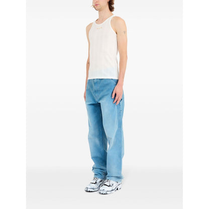 Maison Margiela Fancy ribbed tank top Topwear