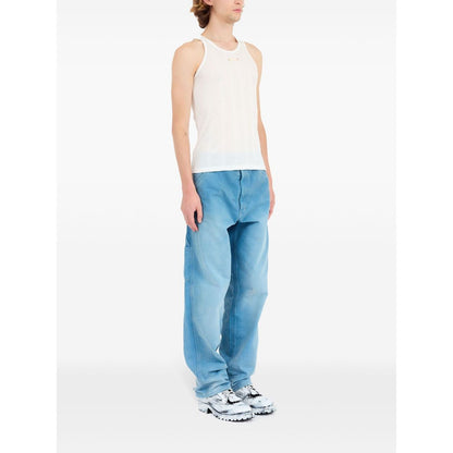 Maison Margiela Fancy ribbed tank top Topwear