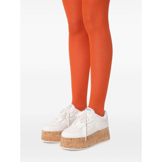 Valentino Garavani Freedots XL Sneaker in Calfskin and Cork WS0IG5NGG0BO-P25