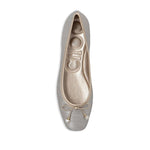 Jimmy Choo Elme Flat with Pearl embellishment Flat Shoes