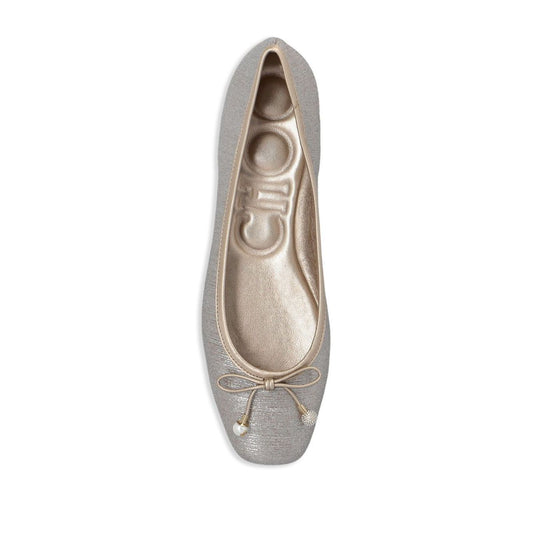 Jimmy Choo Elme Flat with Pearl embellishment Flat Shoes