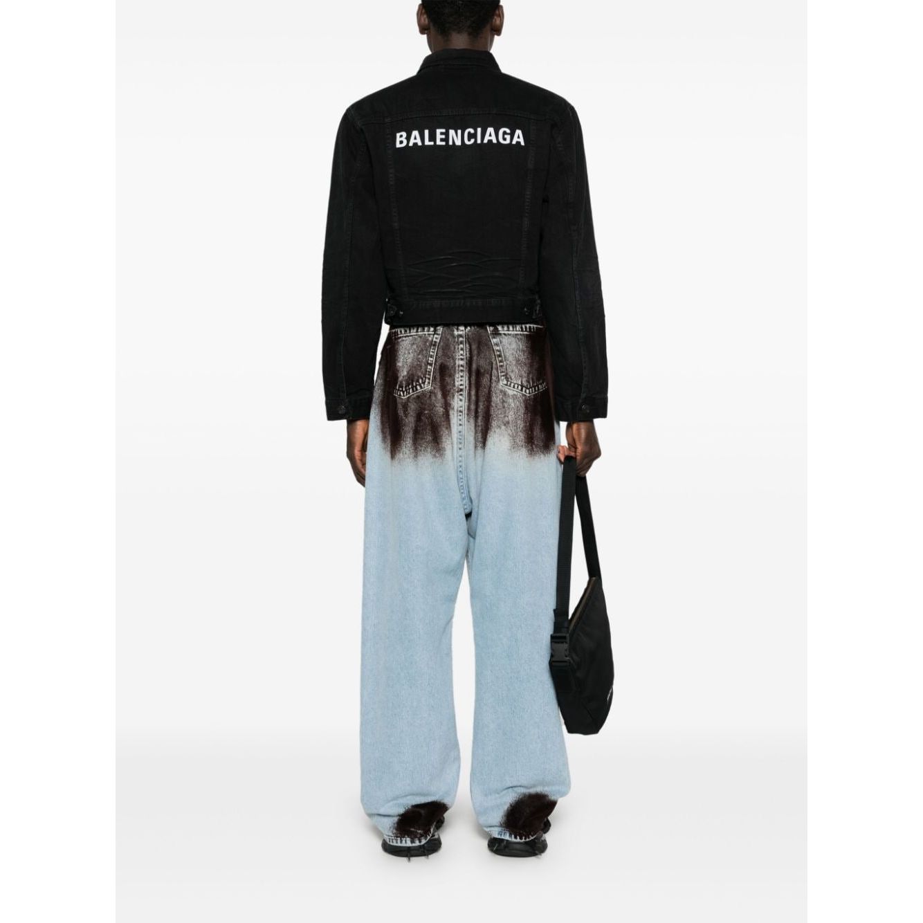 Balenciaga Coats Black